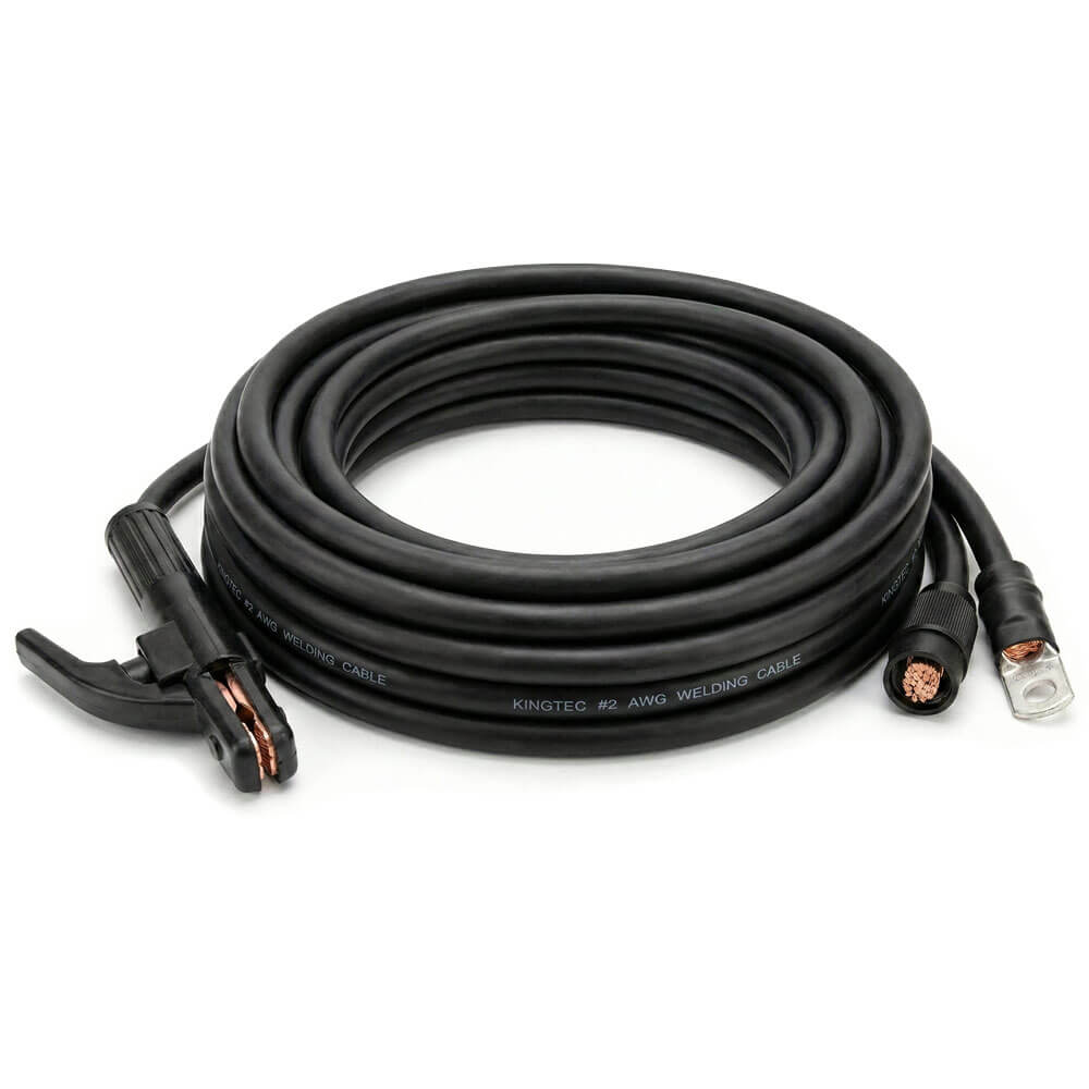 2 AWG 25ft Electric Stick Welding Lead Assembly