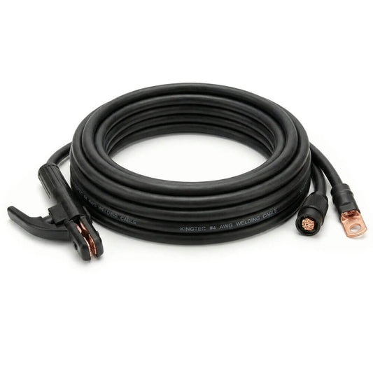 4 AWG 15ft Electric Stick Welding Lead Assembly