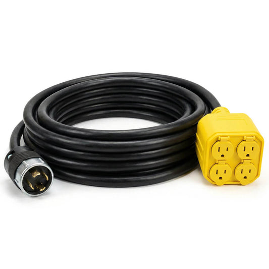 50A Generator Cord Twist-to-Standard